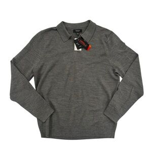 Men’s Nordstrom Thermolite Wool Quarter Zip Polo Sweater